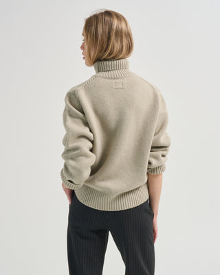oversized lambswool turtleneck