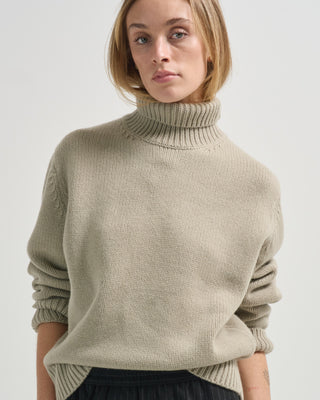 oversized lambswool turtleneck