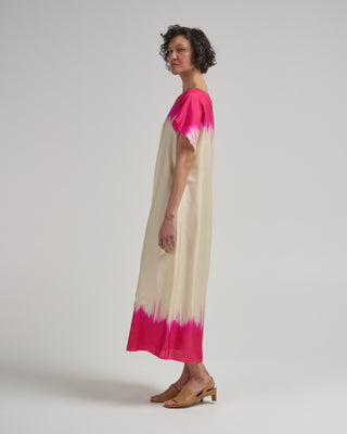 oxford printed silk dress