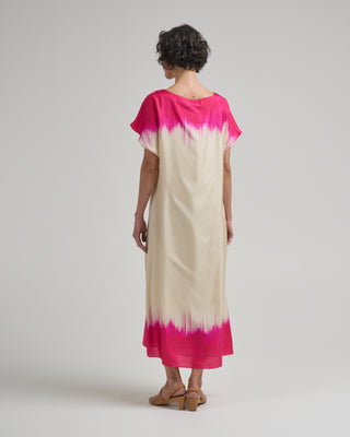 oxford printed silk dress