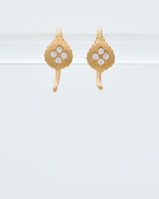 paisley hook earrings