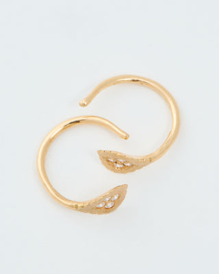 paisley hook earrings