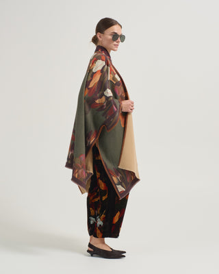 pancake poncho cape
