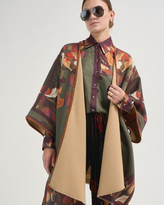 pancake poncho cape