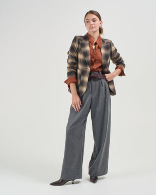 patch pocket duchess blazer