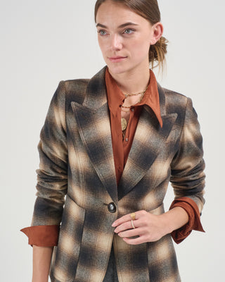 patch pocket duchess blazer