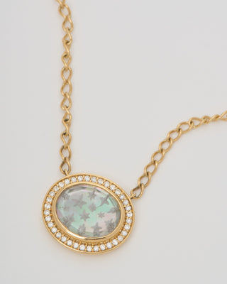 pavé star caspian necklace