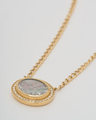 pavé star caspian necklace