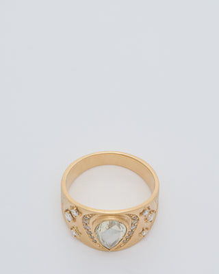 pear diamond ring