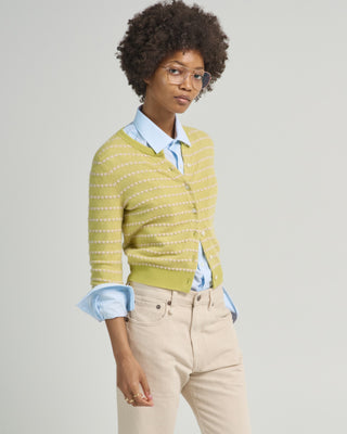 pebble stripe jane cardigan