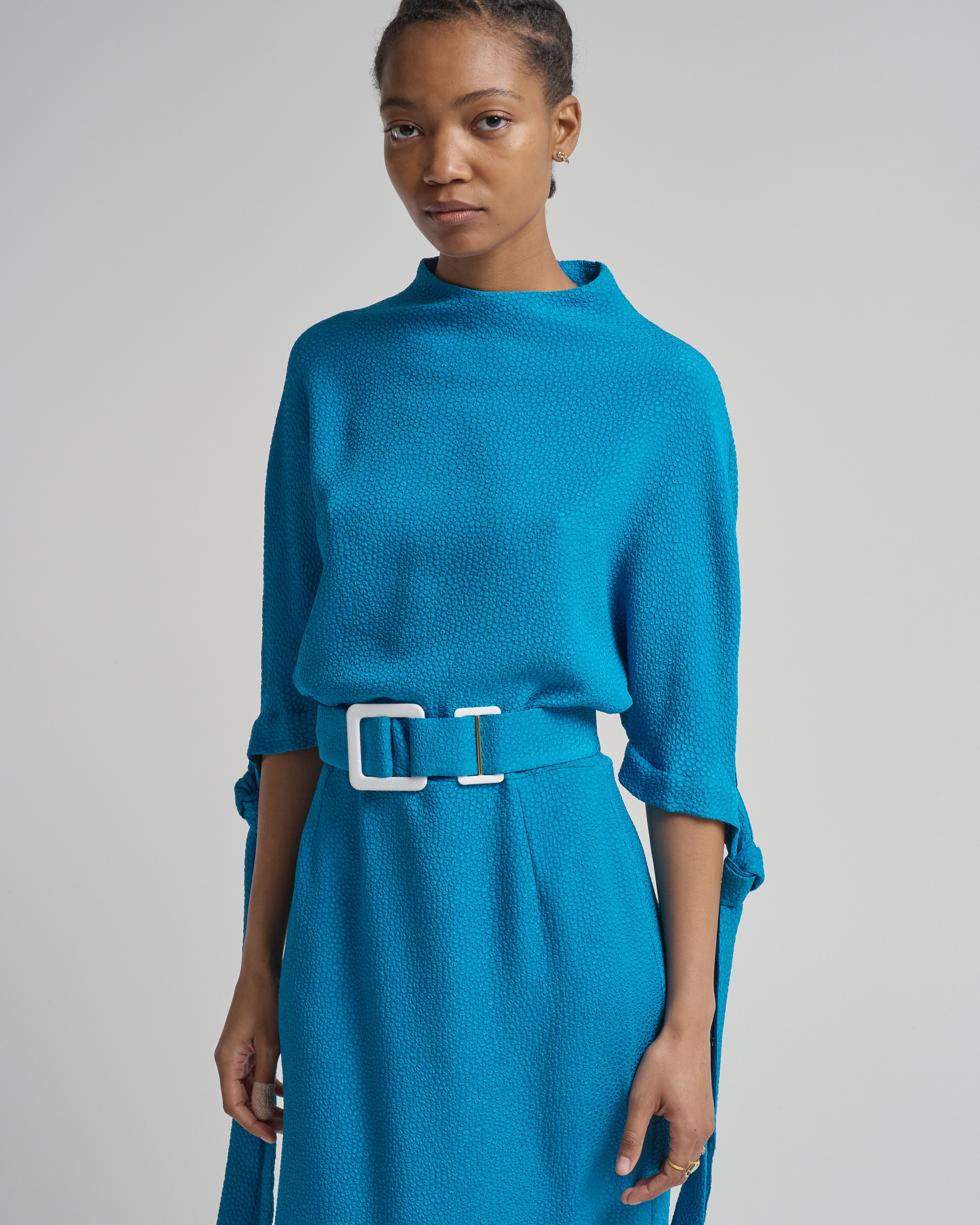 Edeline Lee Pedernal Dress Laguna Bubble