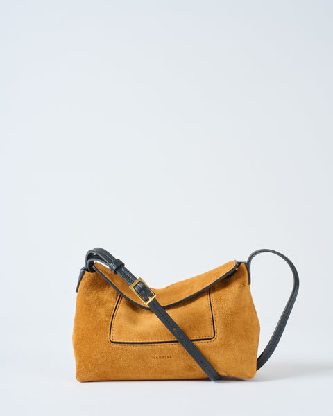 Wandler Penelope Slouch Mini Cognac Suede - 5887