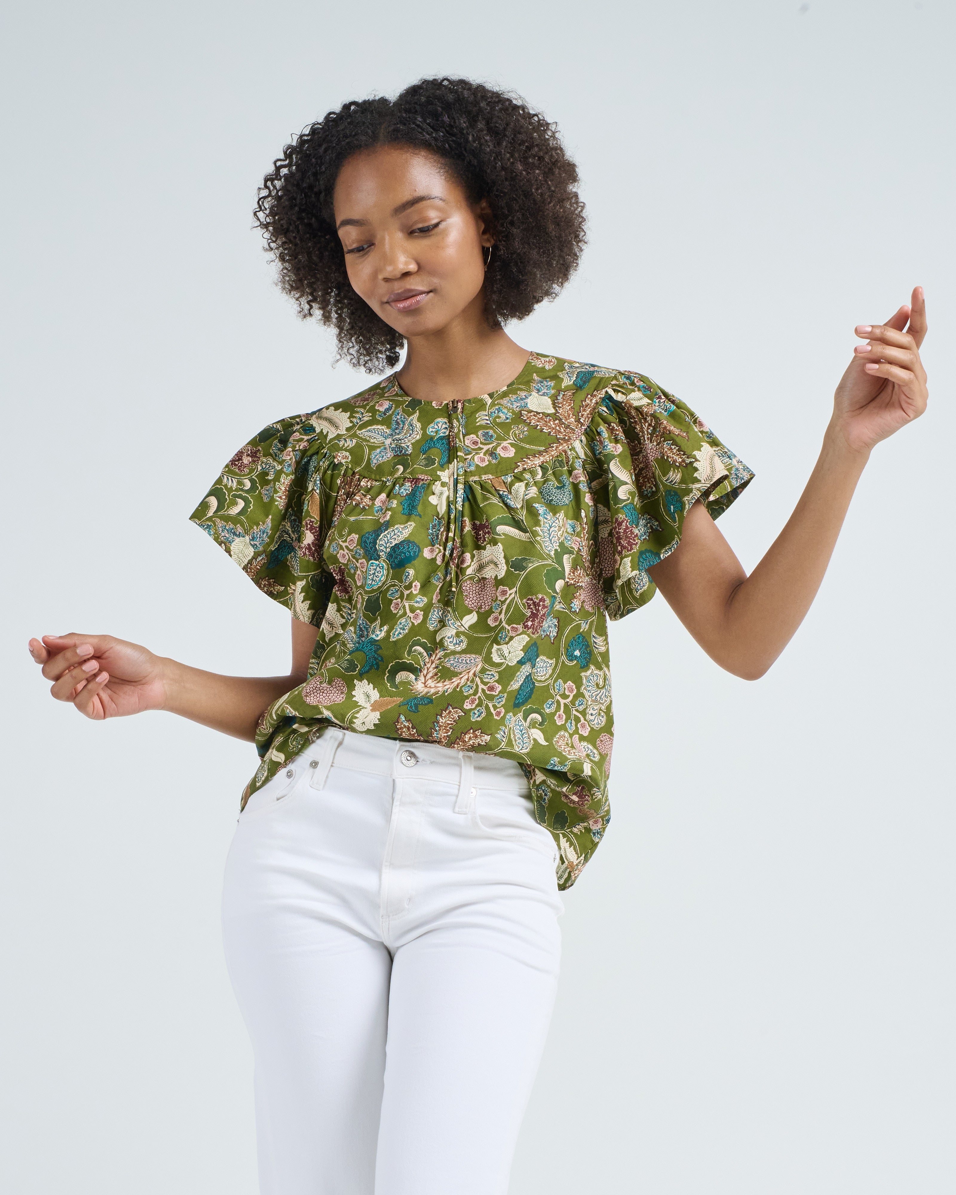 ulla johnson パフスリーブブラウス Ulla Johnson パフスリーブ ブラウス | ホワイト | FARFETCH JP