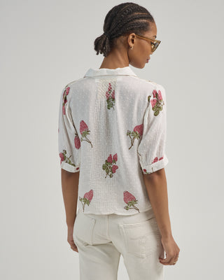 peyton strawberry dot shirt