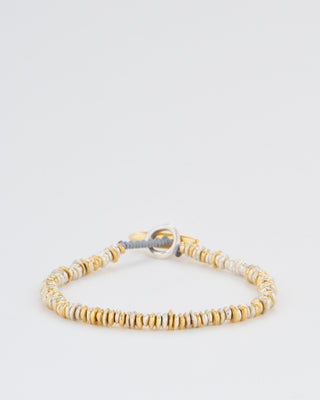 pilla sterling silver and yellow gold bracelet