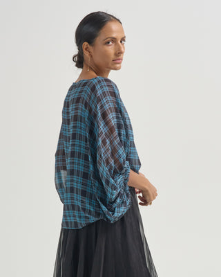 plaid top