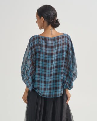 plaid top