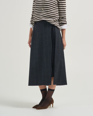 pleat skirt