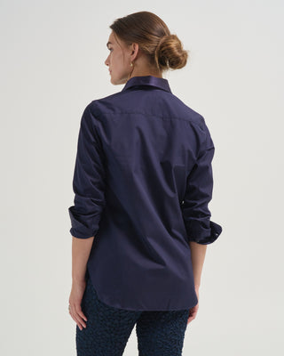 pleated smoking shirt