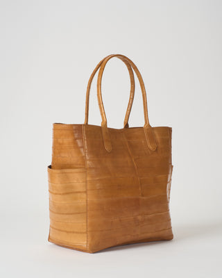 pocket tote eelskin