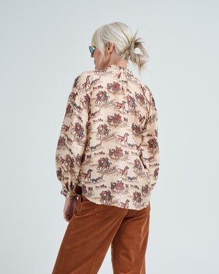 poet canyon cowboy blouse