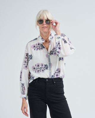 poet heron flower shirt
