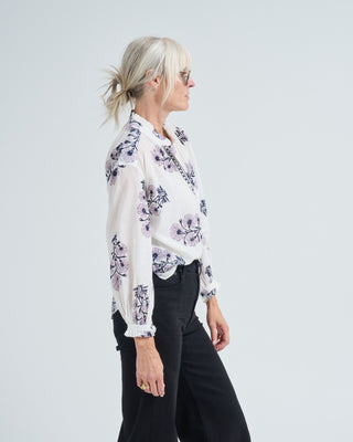 poet heron flower shirt