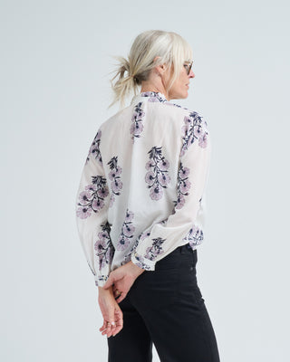 poet heron flower shirt