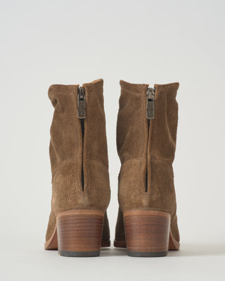 pointed toe heeled short boot
