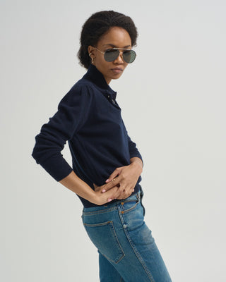 polo neck sweater