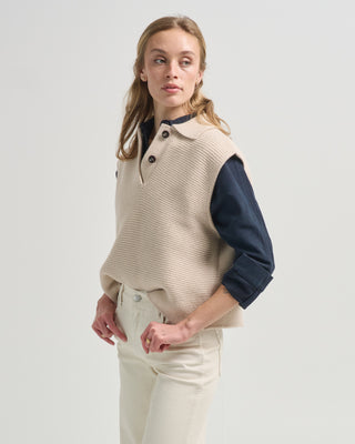 polo vest pullover