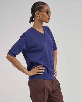 pullover short sleeve v neck