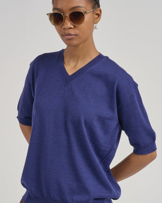 pullover short sleeve v neck