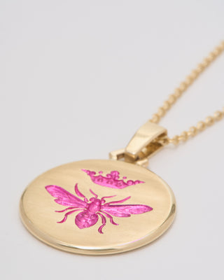 queen bee pendant necklace