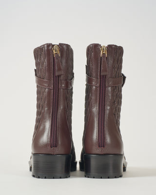 quilted clarita combat 30 boot