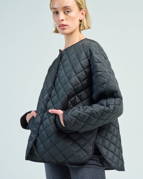 Toteme Quilted Jacket Black 200