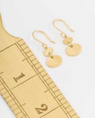 rain earrings 2 tier