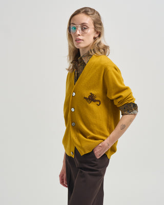 relaxed cashmere cardigan