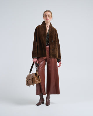 reversible shearling celtique jacket