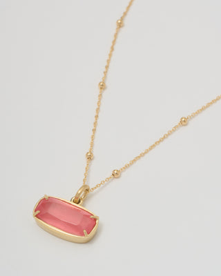 rhodochrosite delaunay necklace