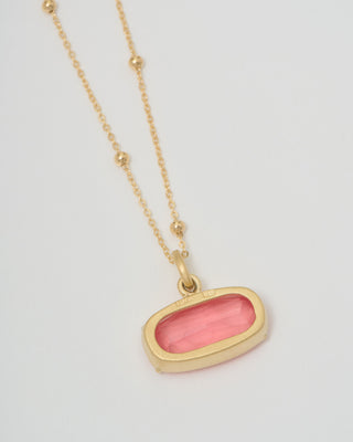 rhodochrosite delaunay necklace