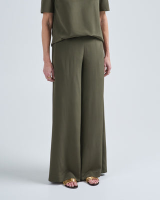 rihani crepe de soie pants