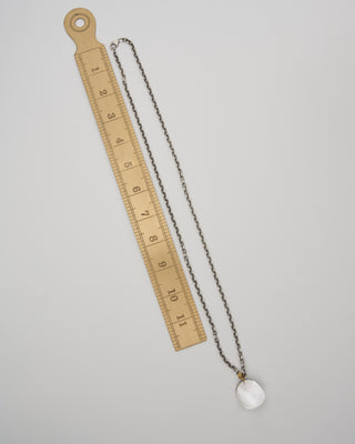 rock crystal pendant necklace