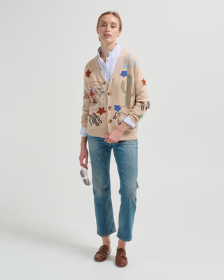 rodeo embroidered cardigan