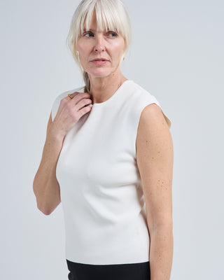 roma knit sleeveless sweater