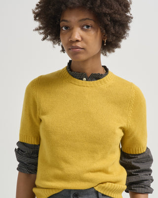 roundneck short sleeve sweater