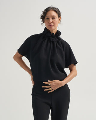 ruff blouse