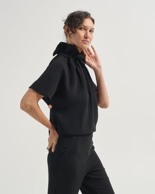 ruff blouse
