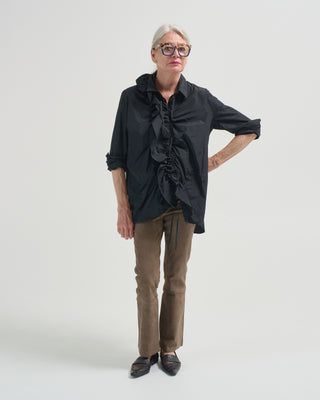 ruffle blouse short