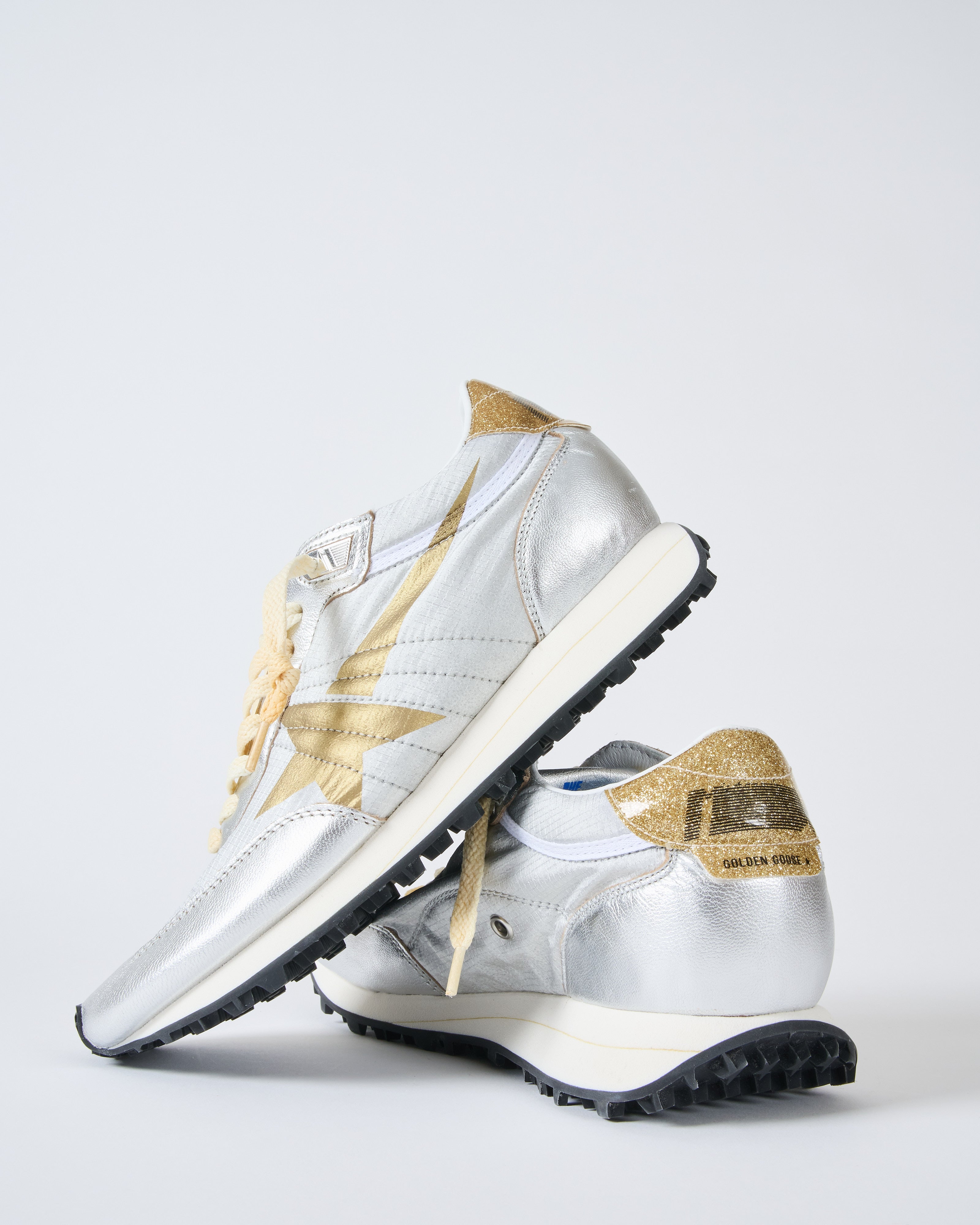 Marathon Gold And Silver Golden Goose Golden Goose Running